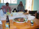 Naomy, Ann, and Cyprian’s mum’s cooking!
